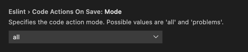ESLint - Action on Save